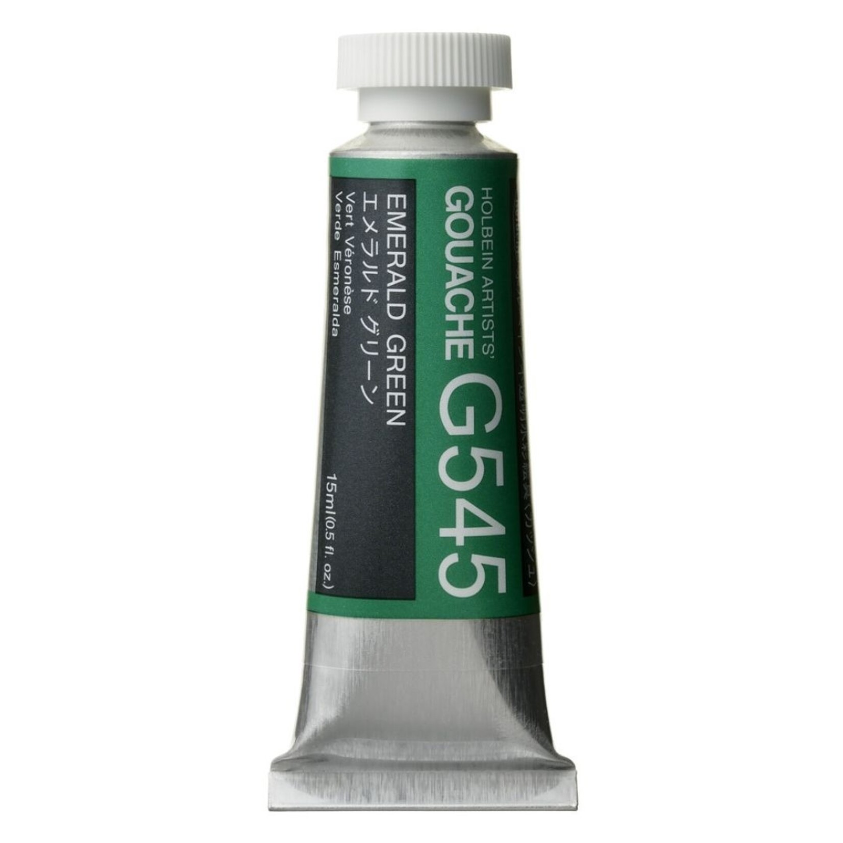 HOLBEIN ARTISTS' GOUACHE 15ML G545 EMERALD GREEN