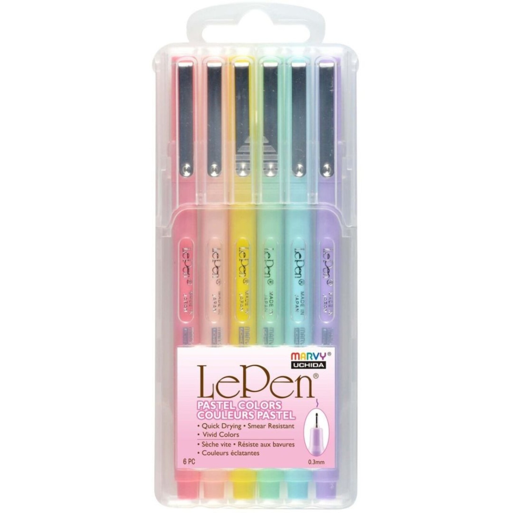 LE PEN PASTEL SET/6