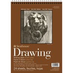 STRATHMORE 400 SERIES DRAWING PAD SMOOTH SURFACE 80LB 9X12
