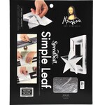 SPEEDBALL INC MONA LISA SIMPLE LEAF 5.5X5.5 SILVER 18/PK