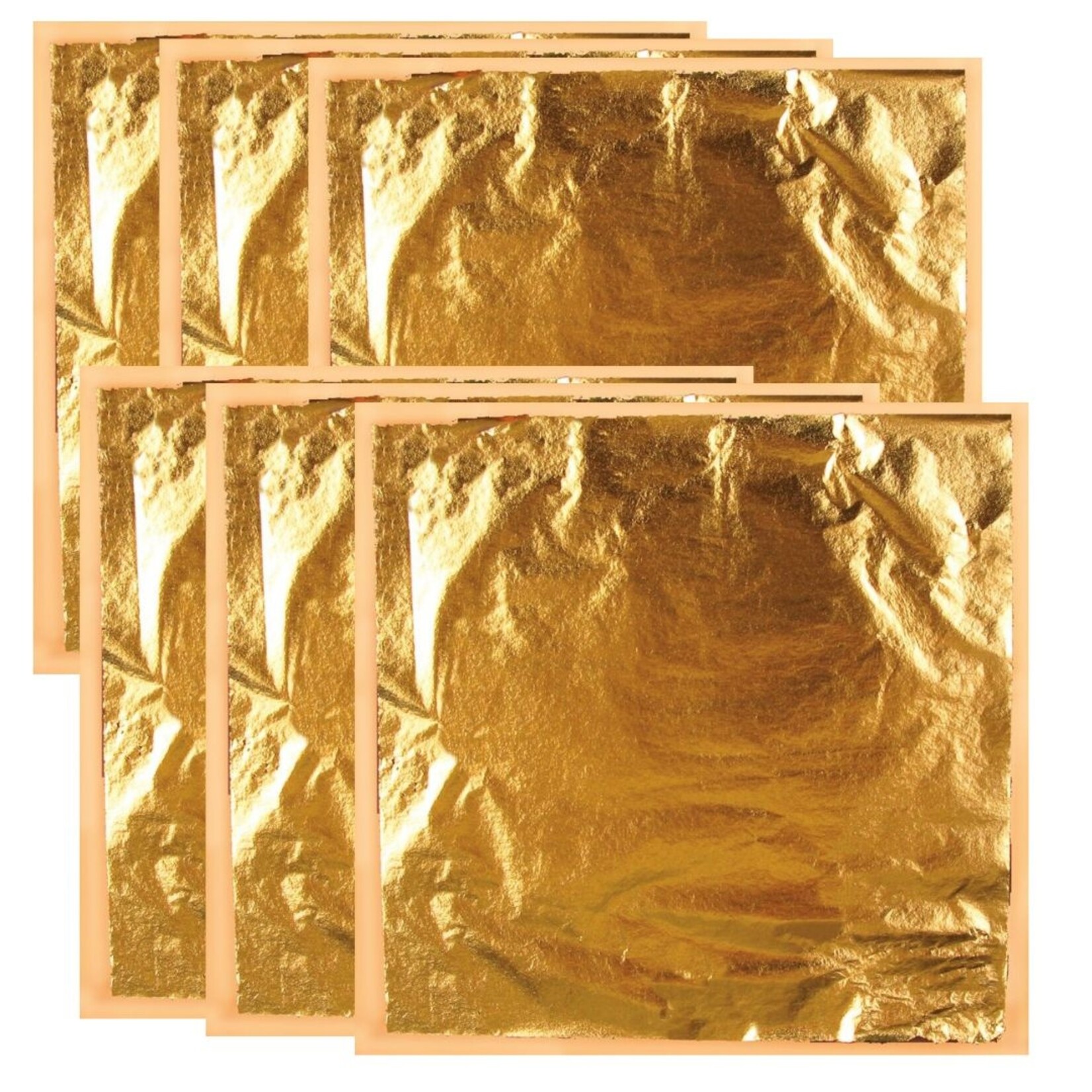 MONA LISA GENUINE IMMITATION LEAF 5.5X5.5 GOLD 500/PK