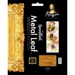 SPEEDBALL INC MONA LISA COMPOSITION METAL LEAF 5.5X5.5 GOLD 25/PK