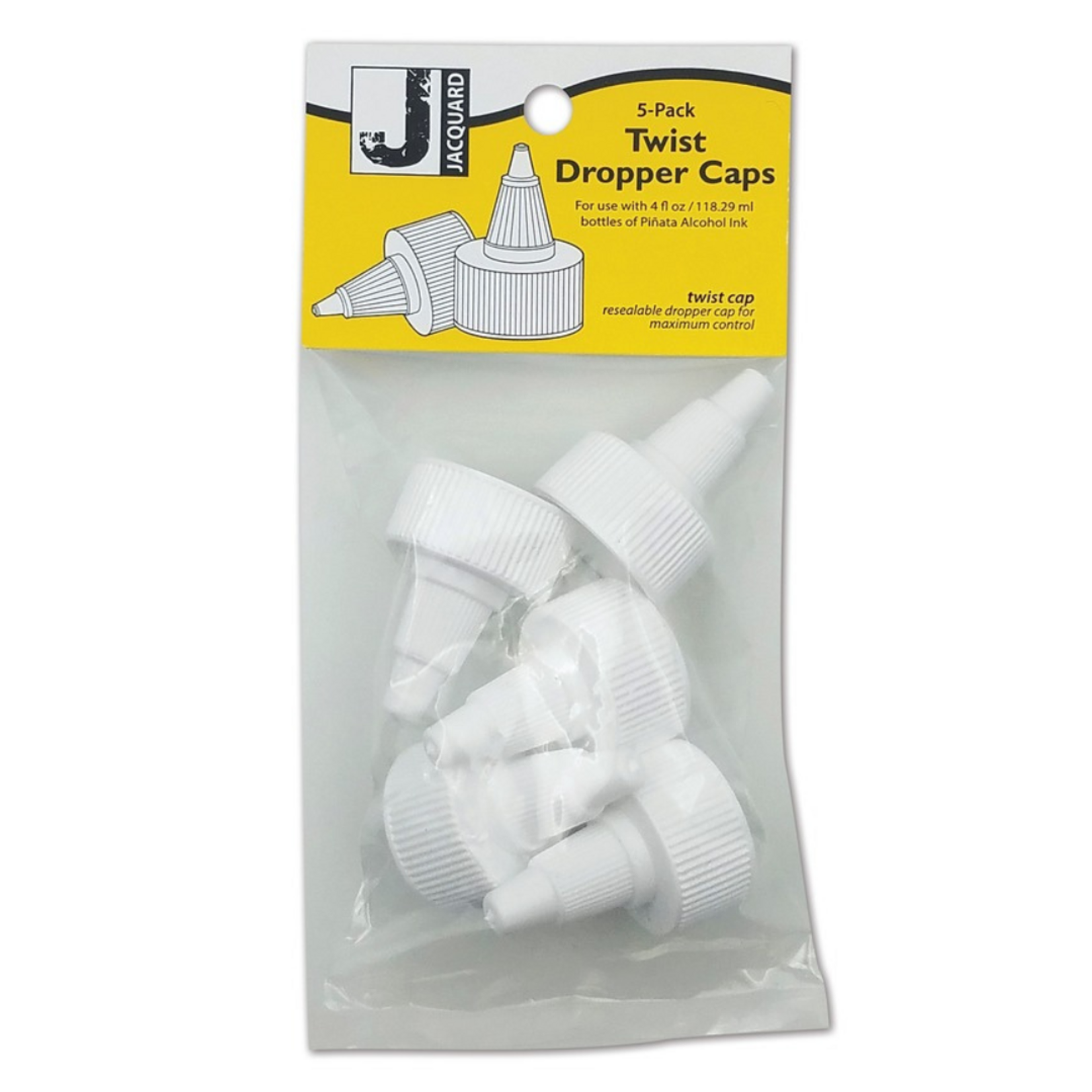 JACQUARD TWIST DROPPER CAPS SET/5