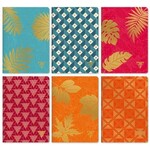 CLAIREFONTAINE MIDSEASON DECO ASSORTED DESIGN NOTEBOOK 5.8X8.3"