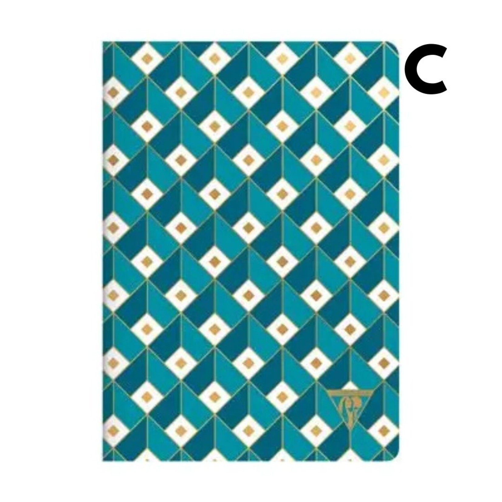 CLAIREFONTAINE MIDSEASON DECO ASSORTED DESIGN NOTEBOOK 5.8X8.3"
