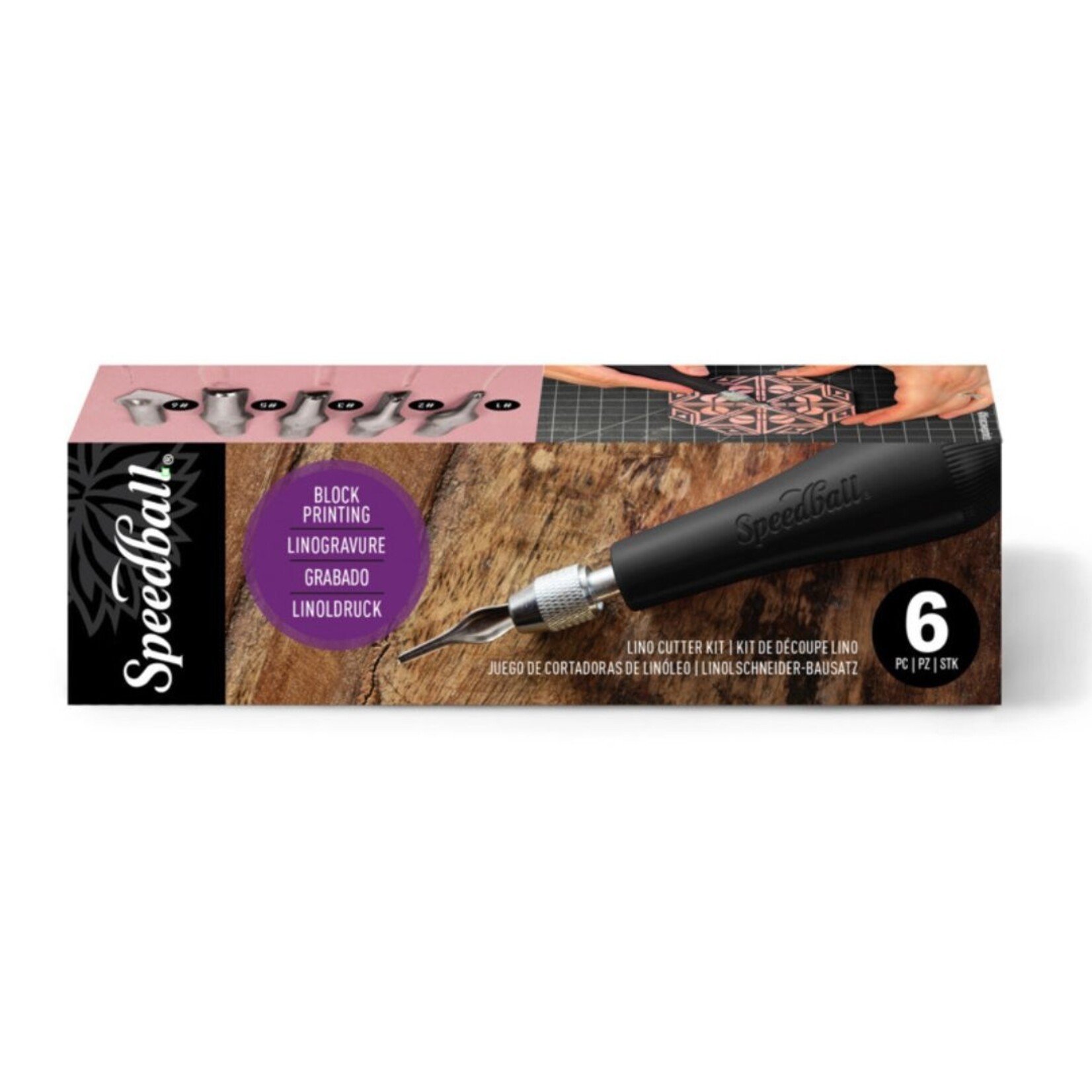 SPEEDBALL LINO CUTTER KIT 6/SET