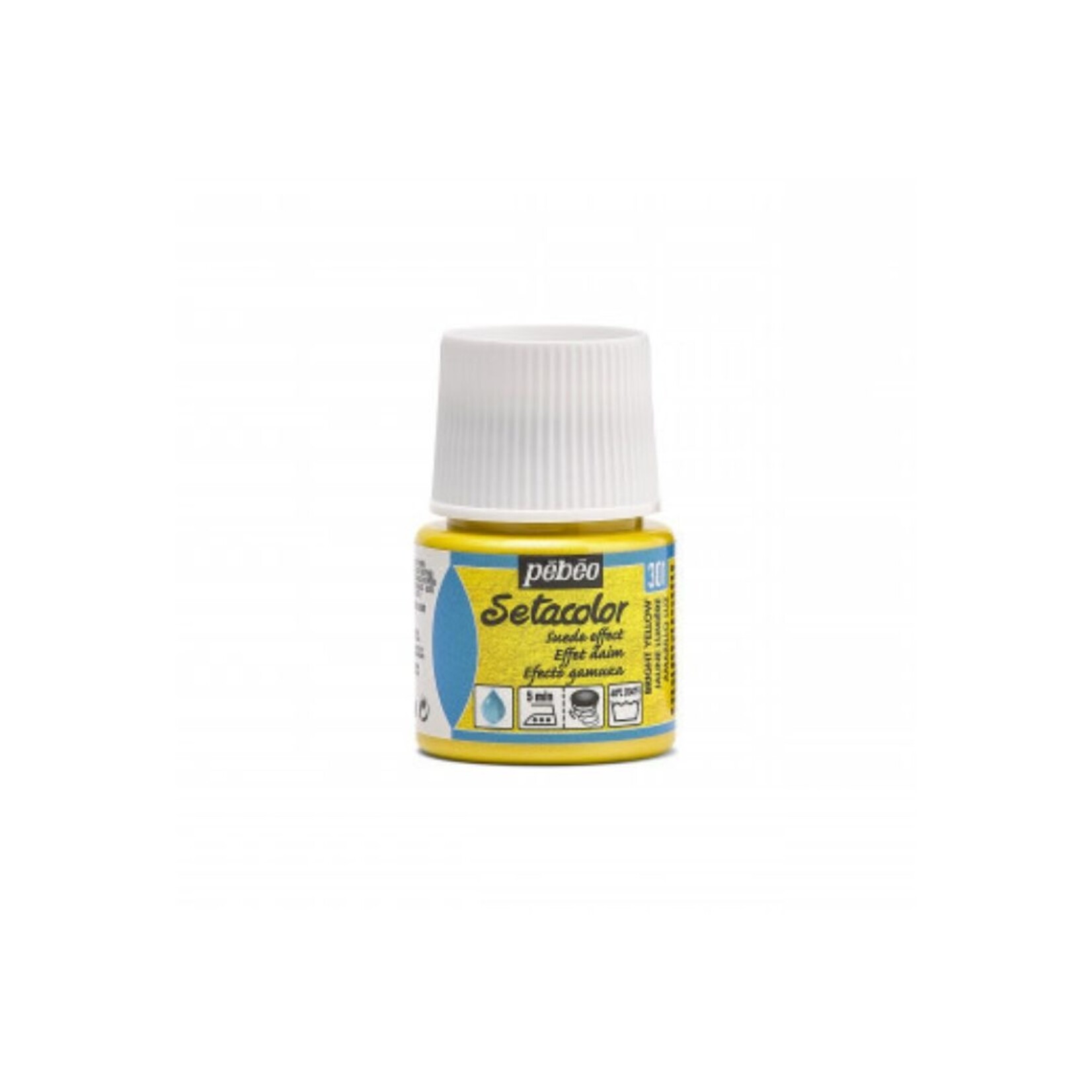 PEBEO SETACOLOR SUEDE EFFECT 45ML BRIGHT YELLOW