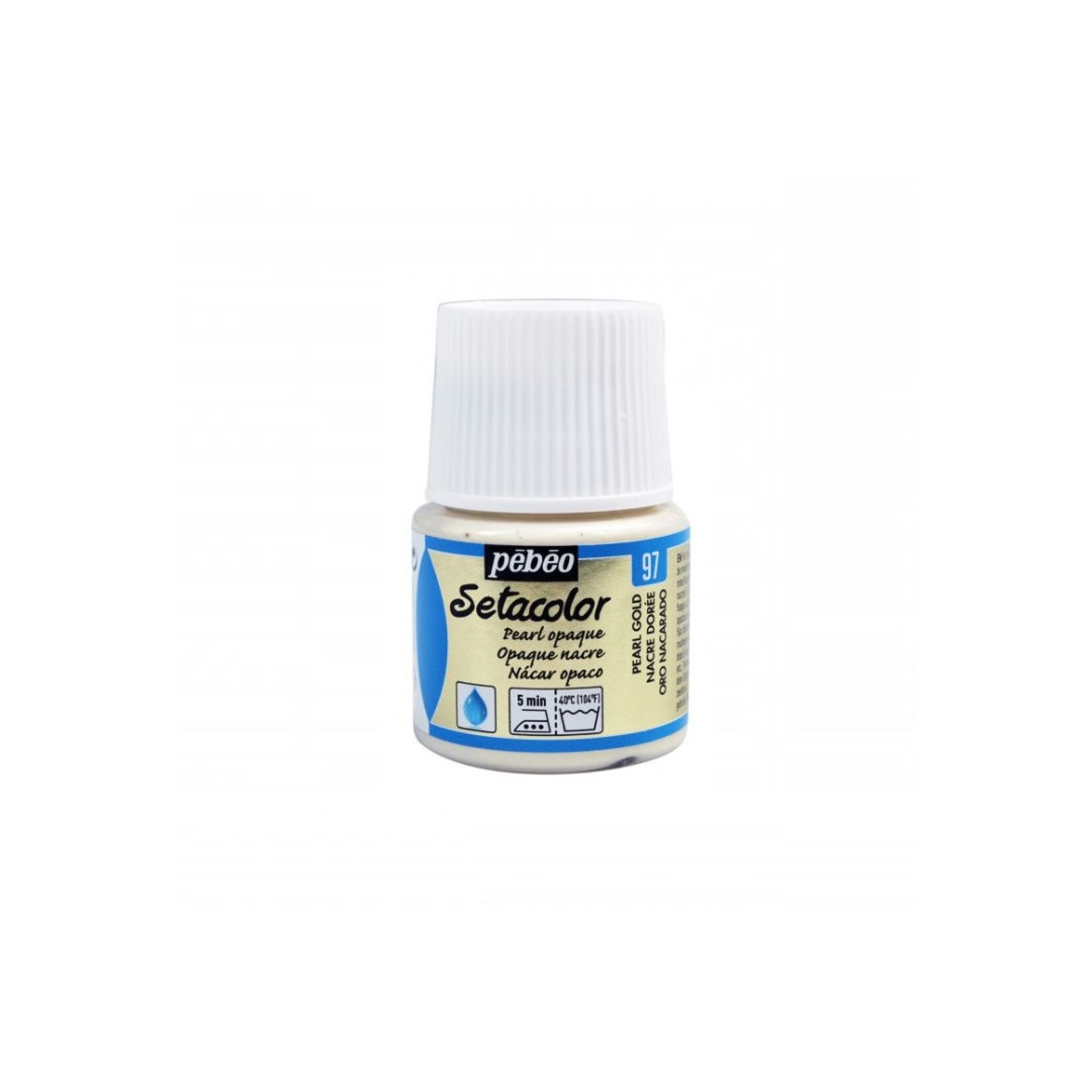 PEBEO SETACOLOR OPAQUE 45ML PEARL GOLD