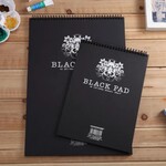 POTENTATE BLACK COIL BOUND 32LB 8.2"X11.6" 32/SHT