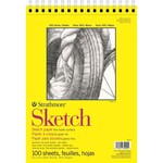 STRATHMORE 300 SERIES SKETCH PAD 50LB 9X12"