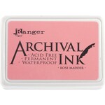 RANGER ARCHIVAL INK PAD ROSE MADDER