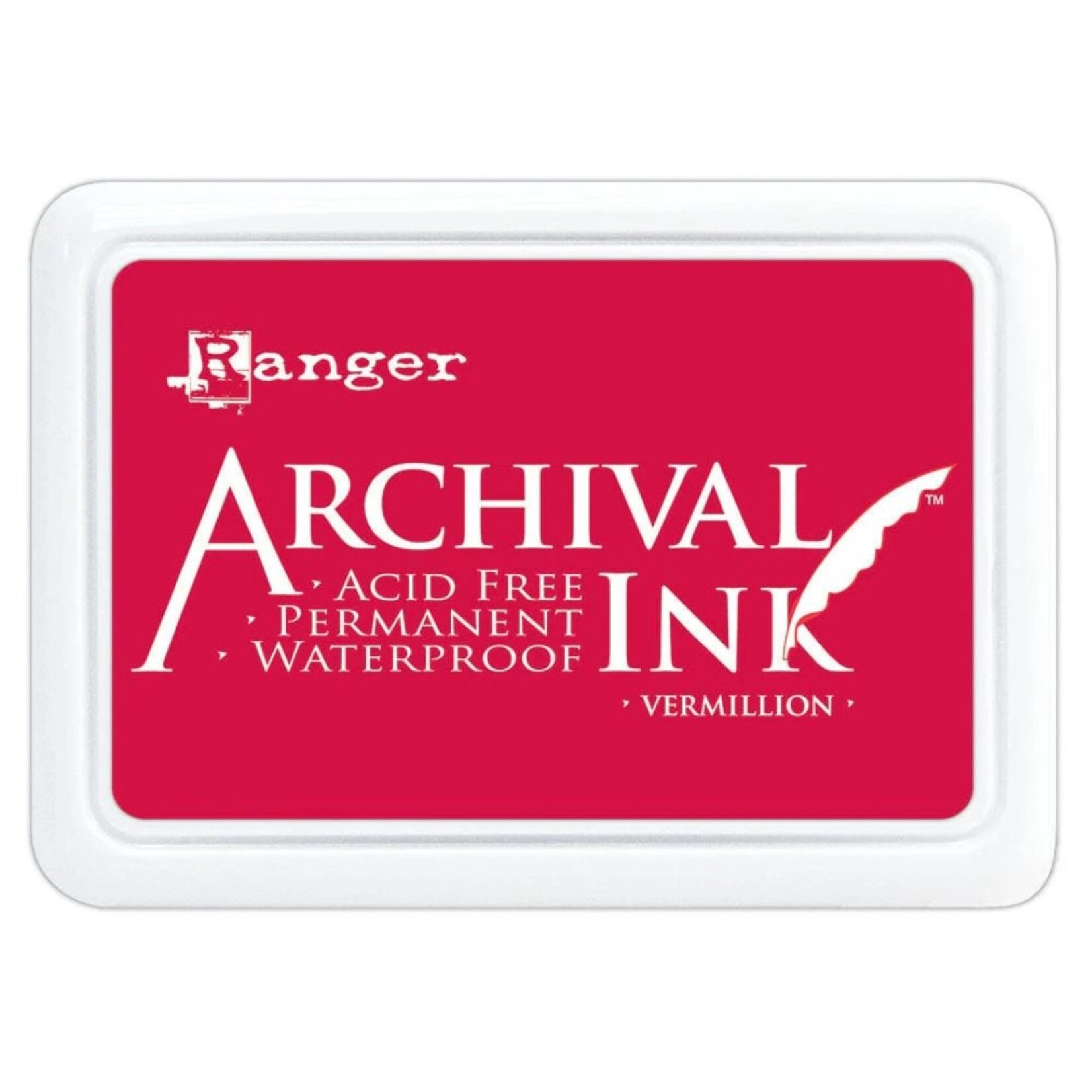 RANGER ARCHIVAL INK PAD ORANGE VERMILLION