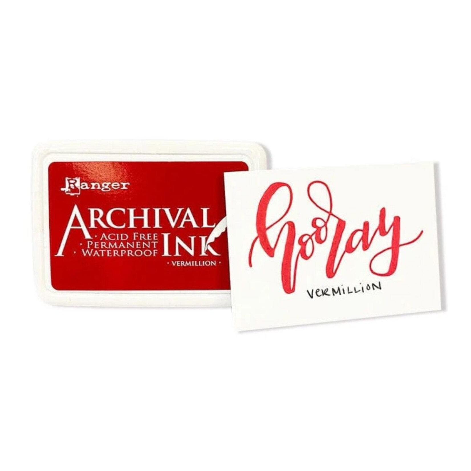 RANGER ARCHIVAL INK PAD ORANGE VERMILLION