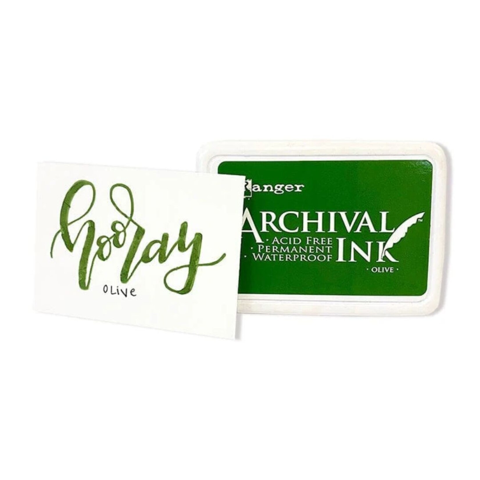 RANGER ARCHIVAL INK PAD OLIVE