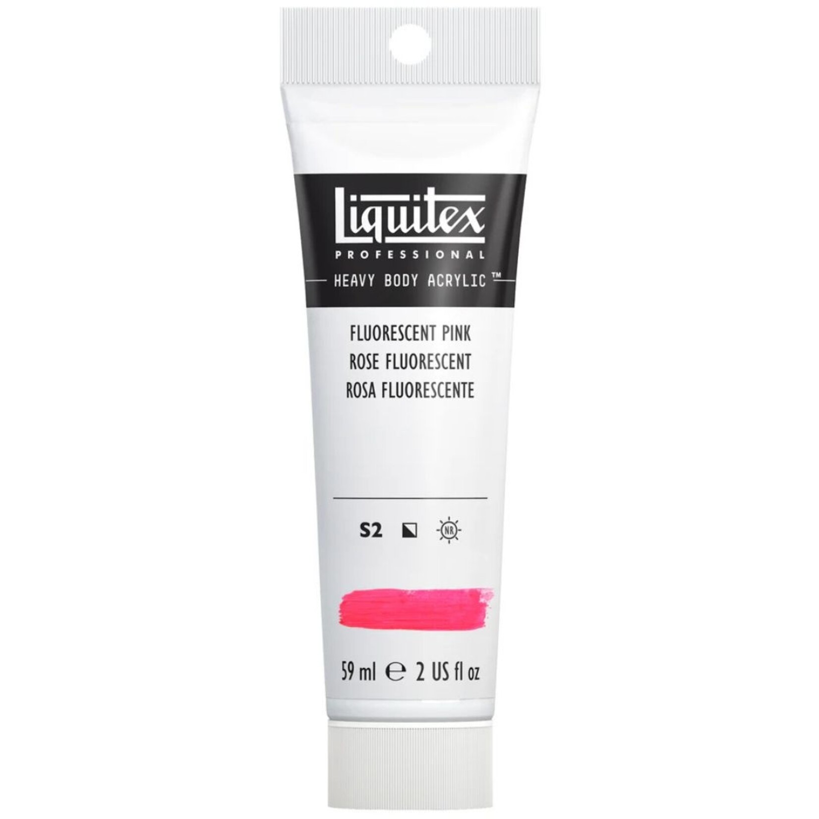 LIQUITEX LIQUITEX HEAVY BODY ACRYLIC 59ML FLUORESCENT PINK