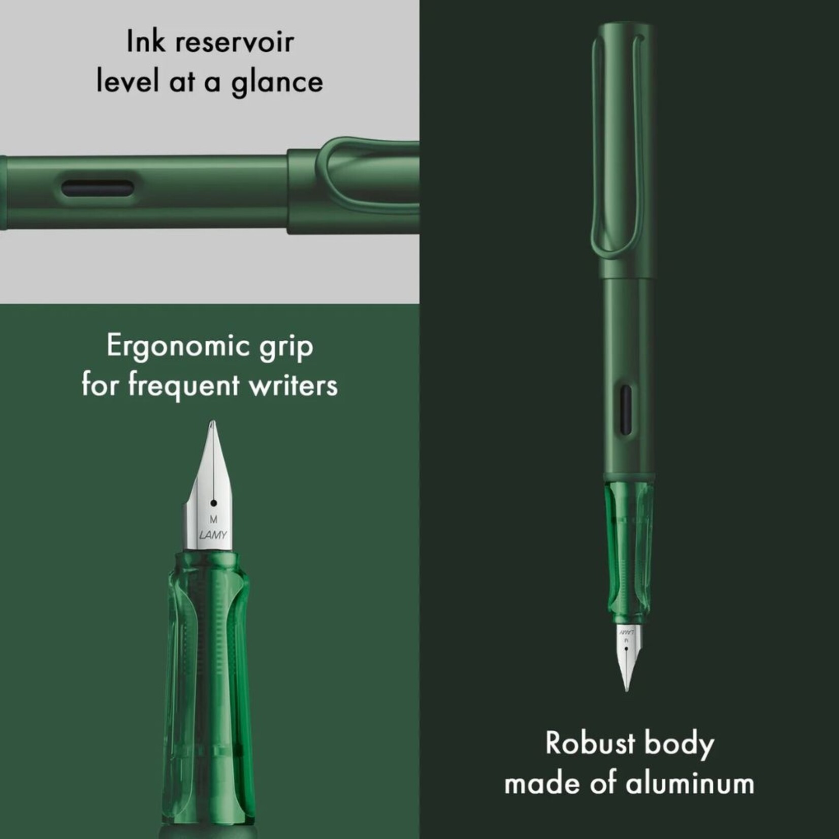 LAMY AL-STAR FOUNTAIN PEN PINE F