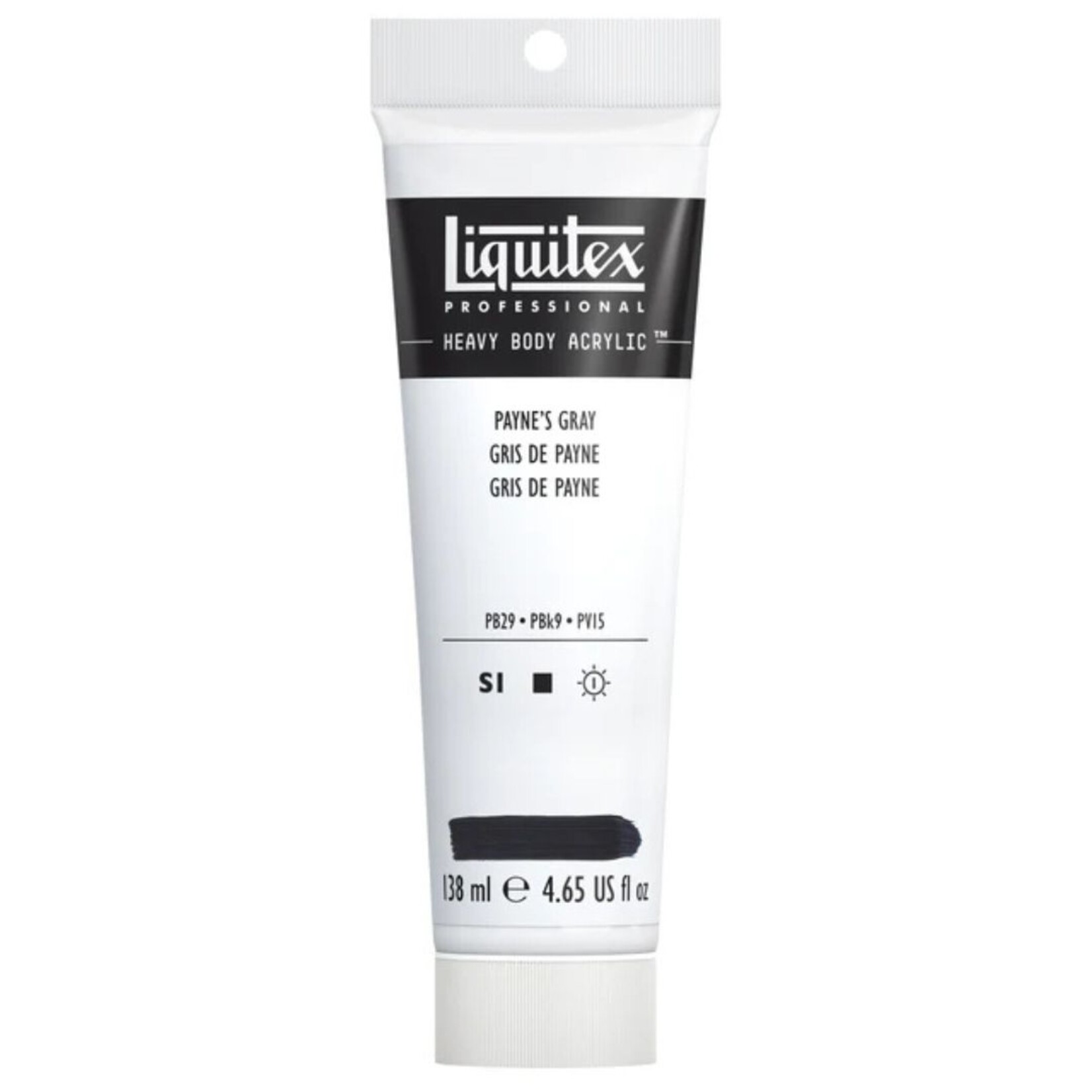 LIQUITEX HEAVY BODY ACRYLIC 138ML PAYNE'S GRAY