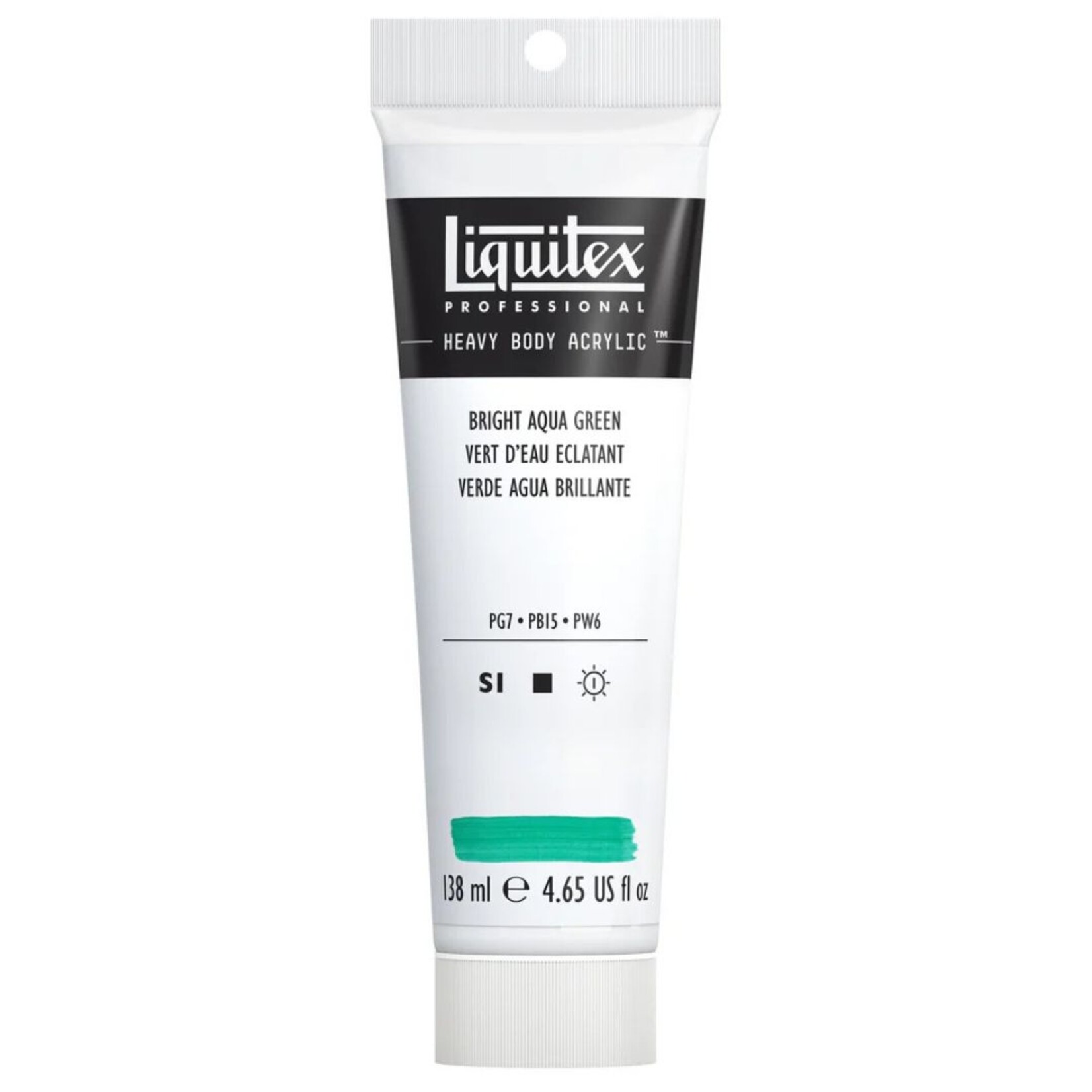 LIQUITEX HEAVY BODY ACRYLIC 138ML BRIGHT AQUA GREEN