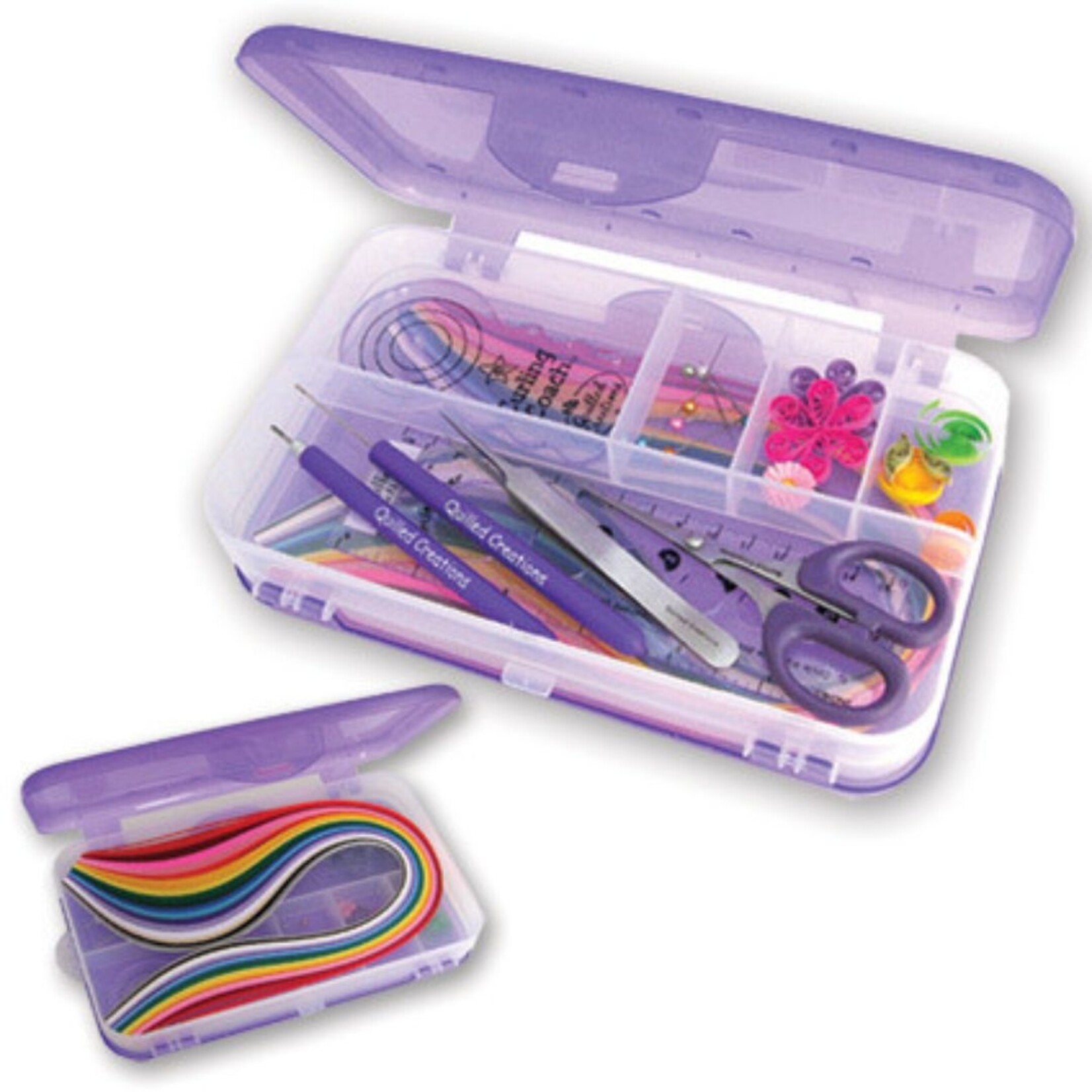 QUILLED CREATIONS DOUBLE SIDED STORAGE BOX