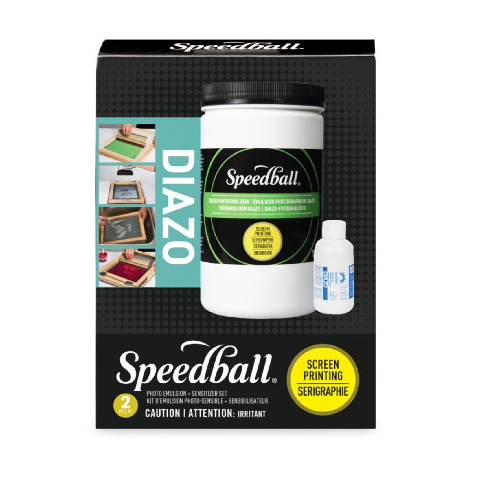SPEEDBALL PHOTO EMULSION & SENSITIZER SET/2