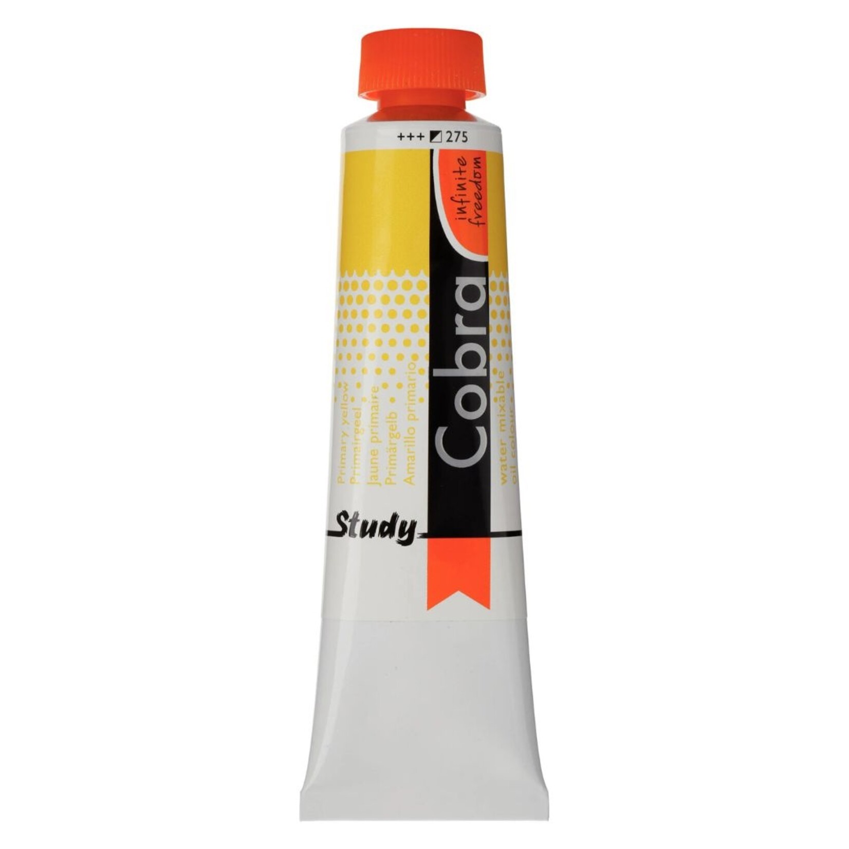 COBRA STUDY WATER MIXABLE OIL 40ML PRIMARY YELLOW 275