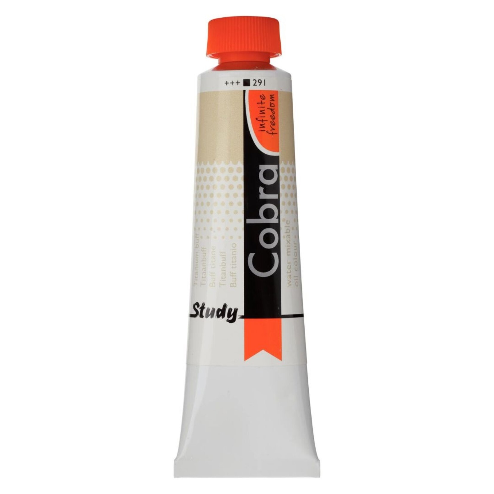 COBRA STUDY WATER MIXABLE OIL 40ML TITANIUM BUFF 291