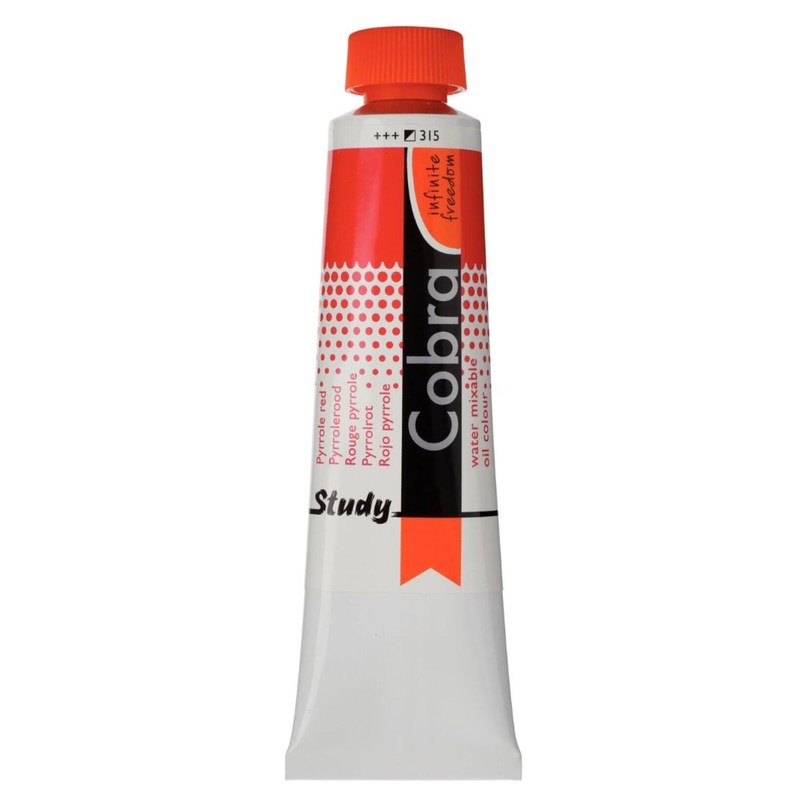 COBRA STUDY WATER MIXABLE OIL 40ML PYRROLE RED 315