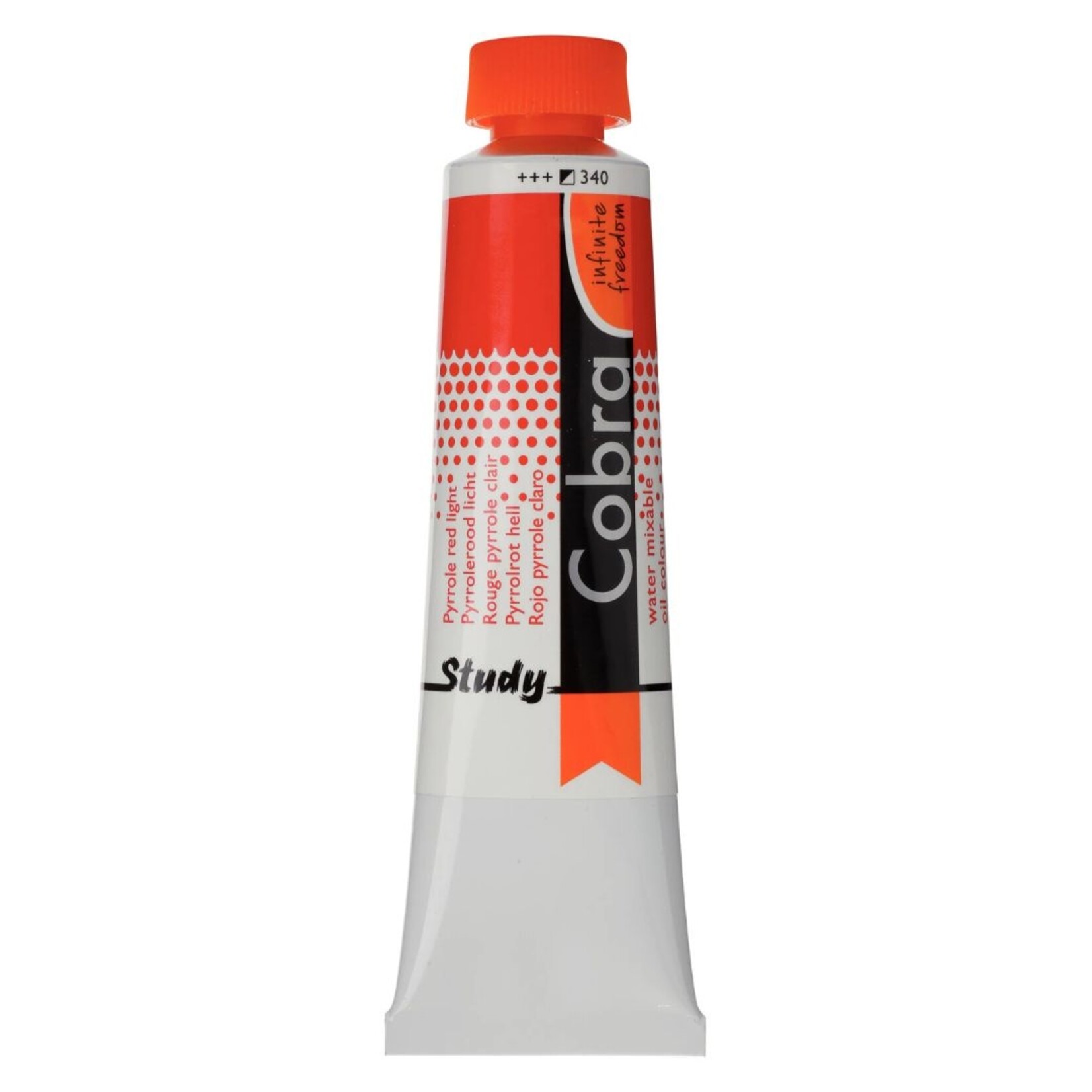COBRA STUDY WATER MIXABLE OIL 40ML PYRROLE RED LIGHT 340