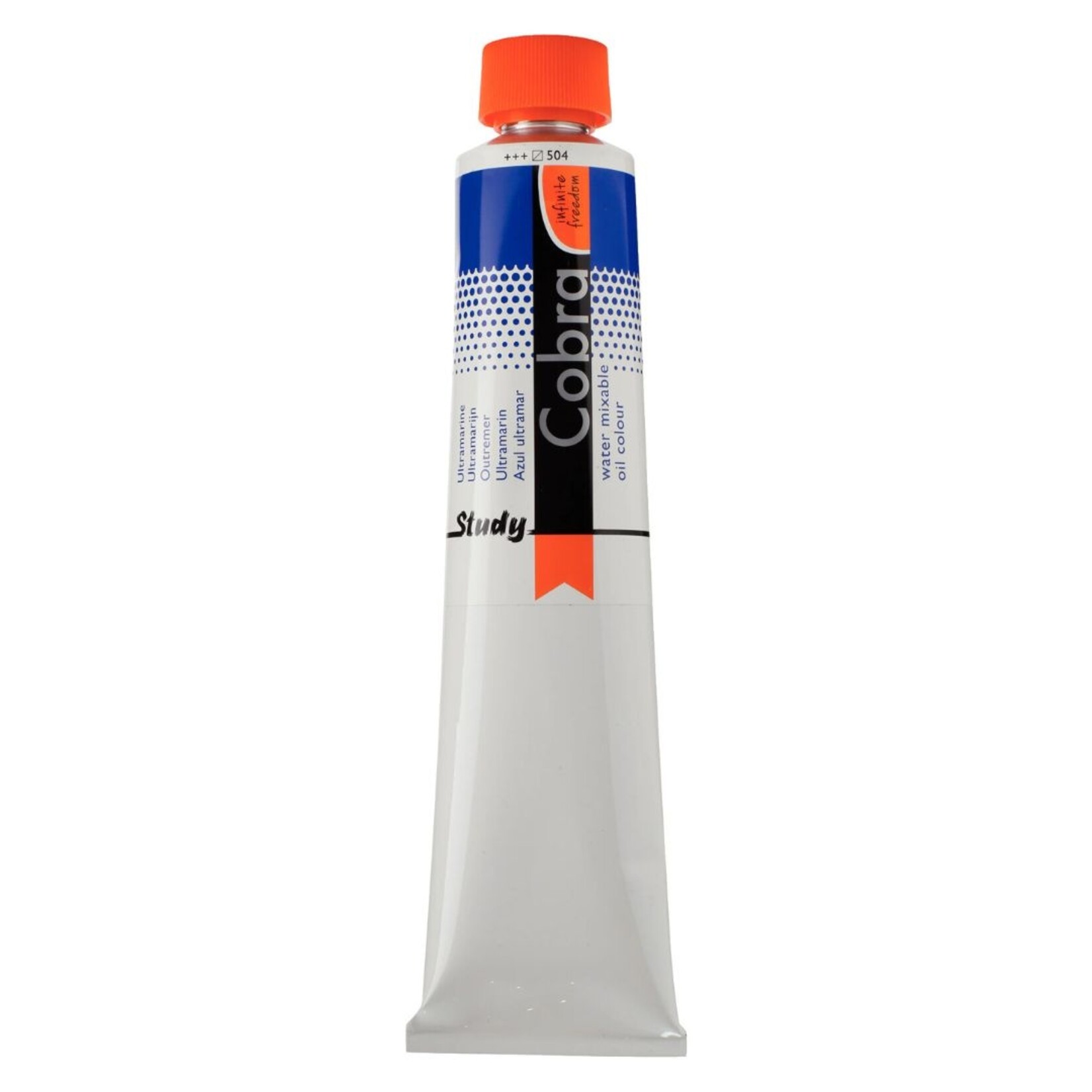 COBRA STUDY WATER MIXABLE OIL 200ML ULTRAMARINE 504
