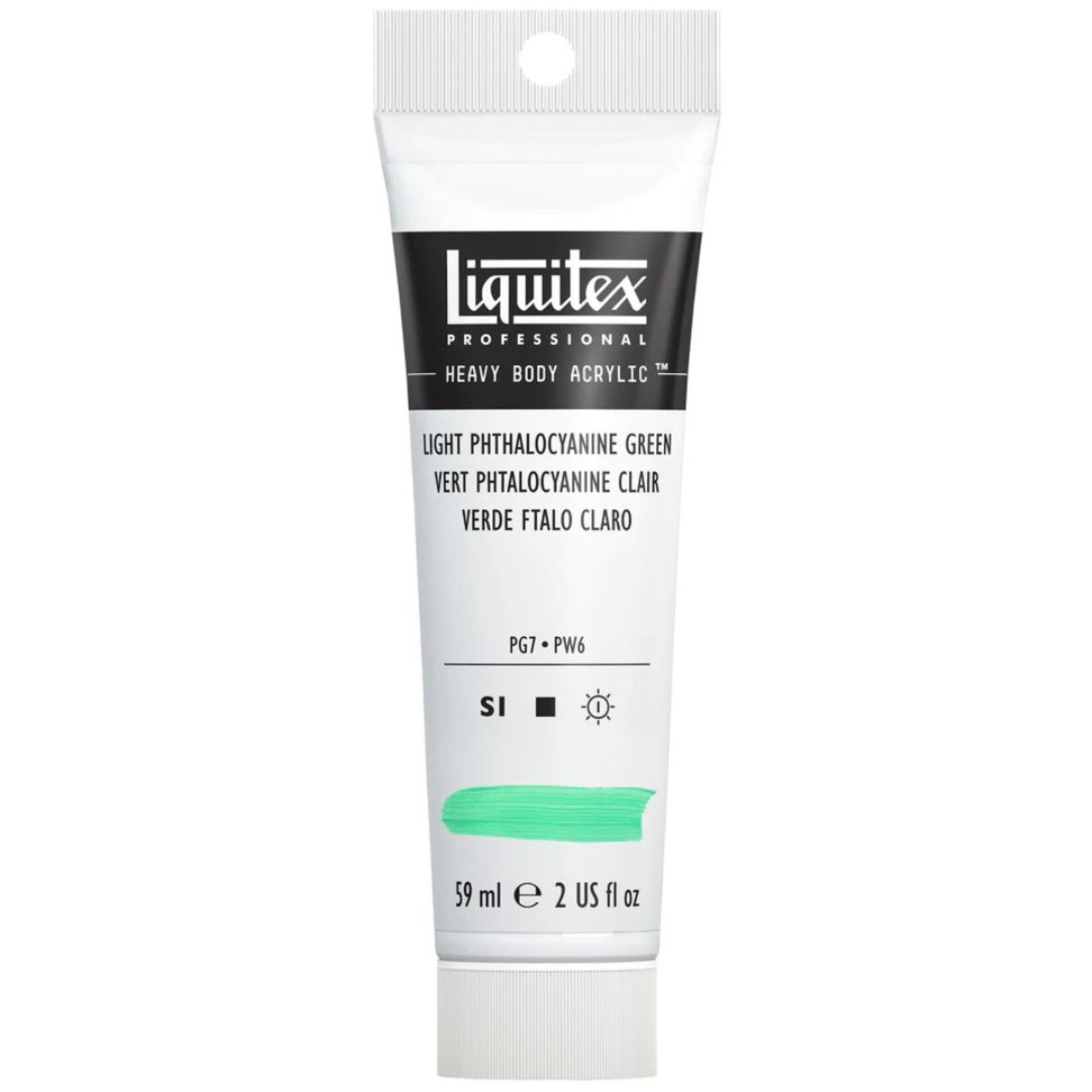 LIQUITEX LIQUITEX HEAVY BODY ACRYLIC 59ML LIGHT PHTHALO GREEN