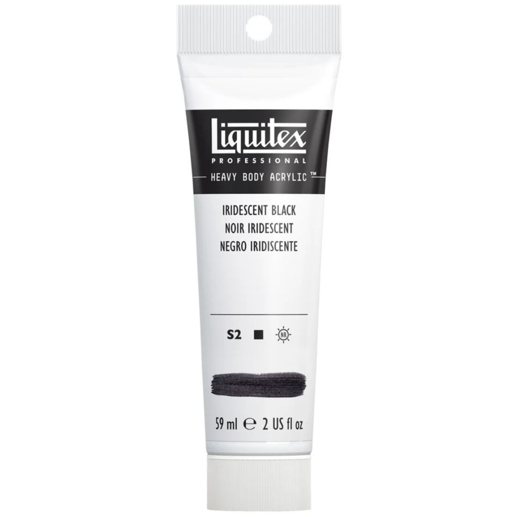 LIQUITEX LIQUITEX HEAVY BODY ACRYLIC 59ML IRIDESCENT BLACK