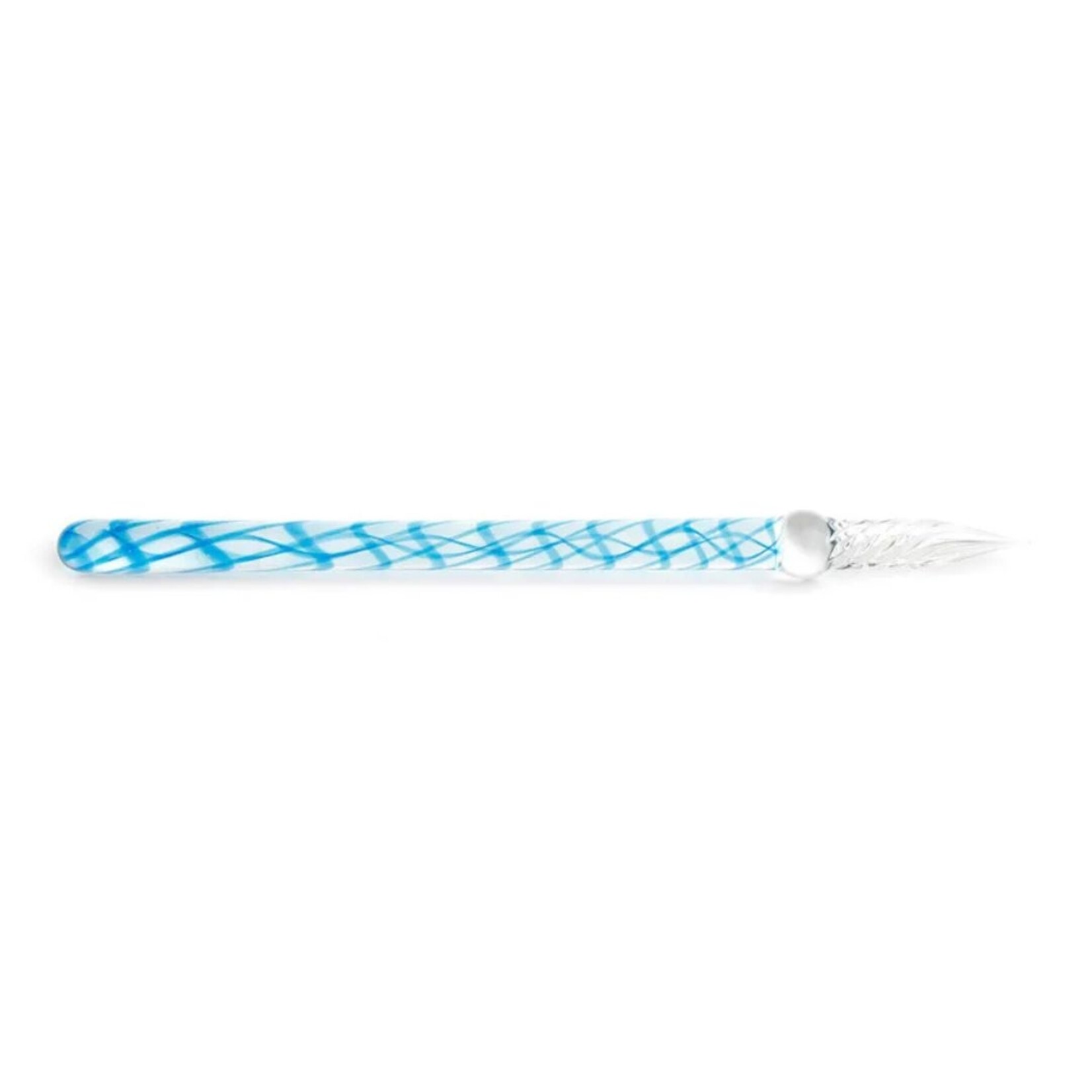 HERBIN STRAIGHT GLASS DIP PEN CALANQUE BLUE