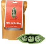 PBI ART DIY CROCHET KEY RING KIT PEAS IN A POD
