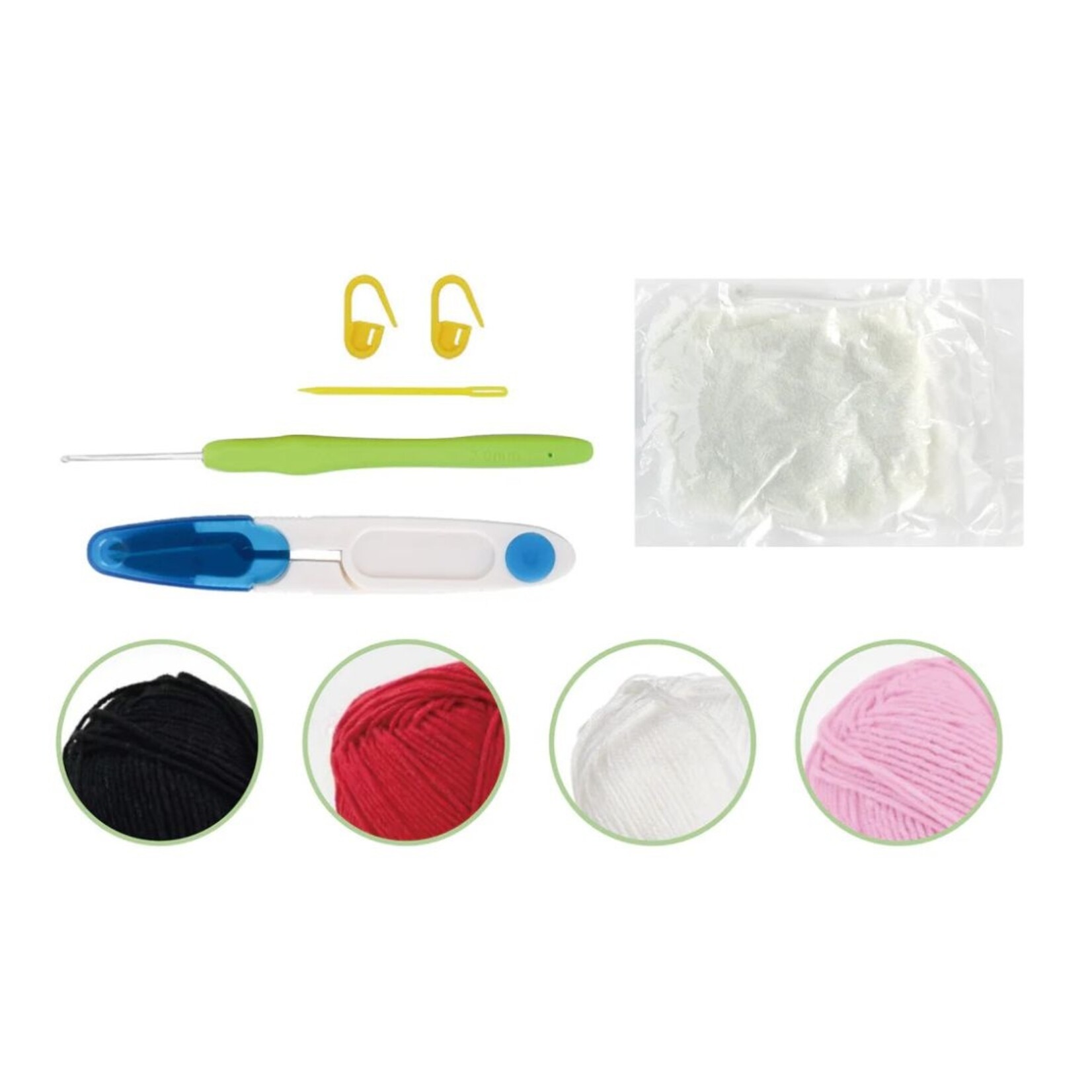 PBI ART DIY CROCHET AMIGURUMI KIT PANDA PAL