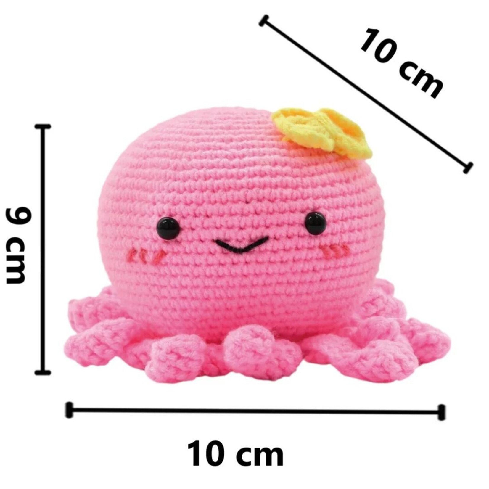 PBI ART DIY CROCHET AMIGURUMI KIT LITTLE OCTOPUS