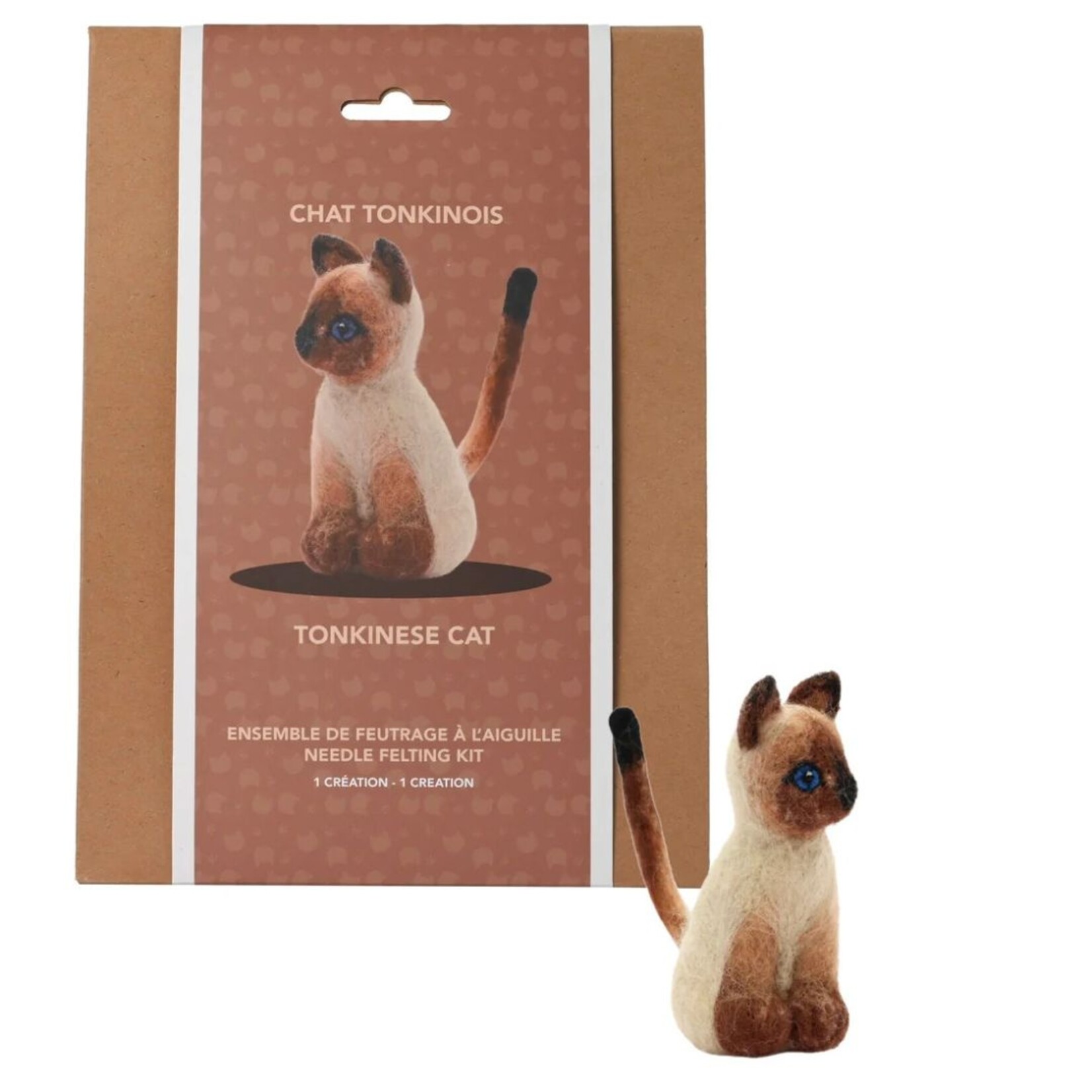 PBI ART NEEDLE FELTING KIT TONKINESE CAT