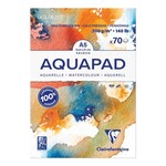 CLAIREFONTAINE AQUAPAD 5.75X8.25" 140LB 70/SHT