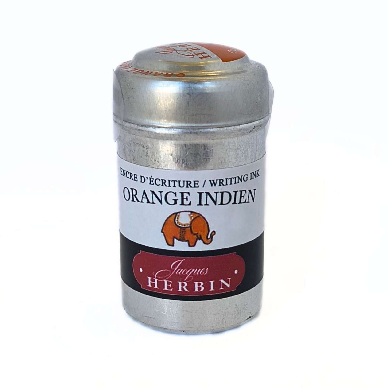 HERBIN INK CARTRIDGE REFILL 6/PK INDIAN ORANGE