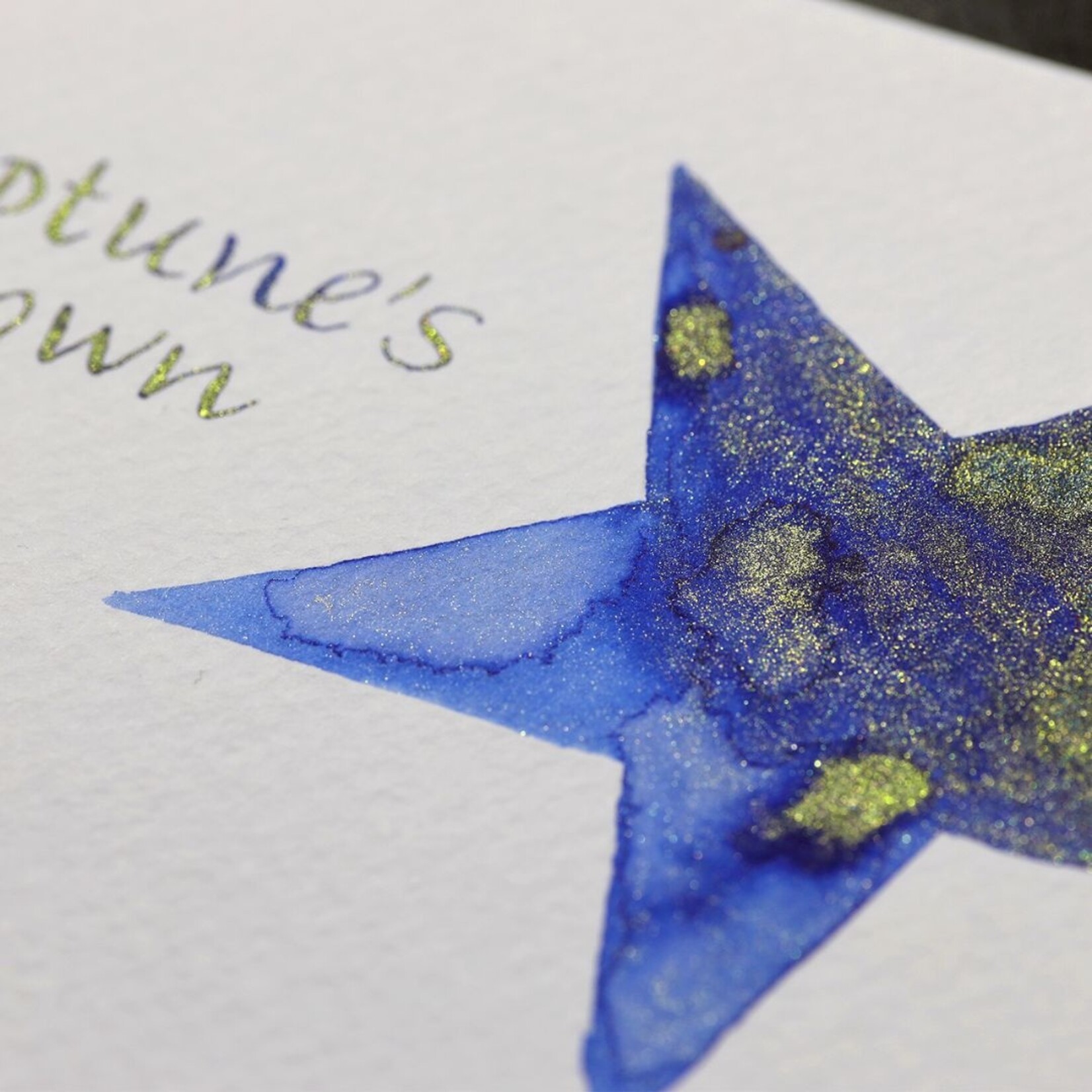 OCTOPUS CELESTIAL GLITTER INK 10ML NEPTUNE'S CROWN