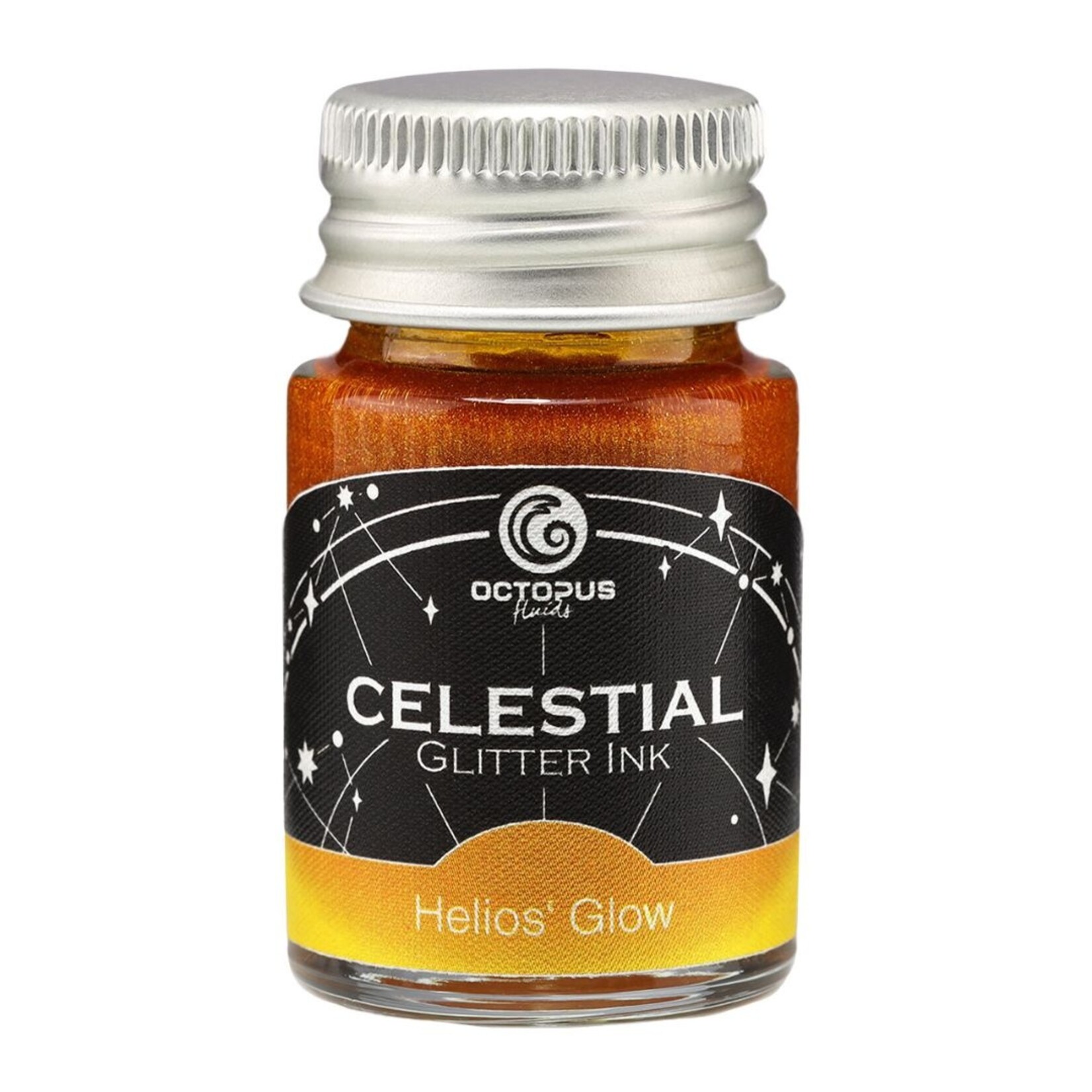 OCTOPUS CELESTIAL GLITTER INK 10ML HELIO'S GLOW