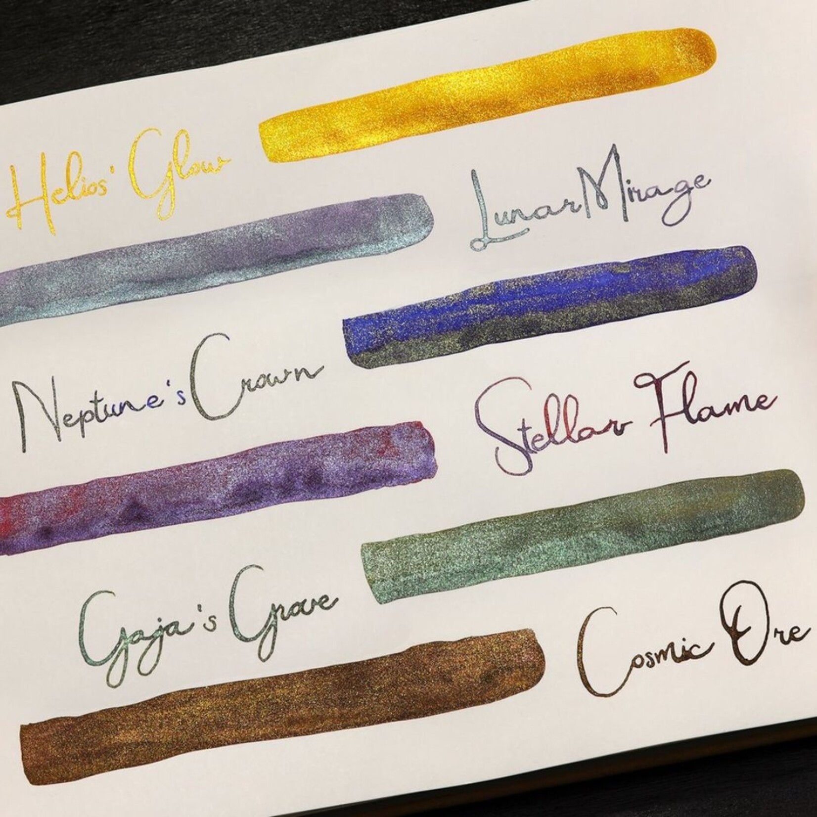 OCTOPUS CELESTIAL GLITTER INK 10ML HELIO'S GLOW