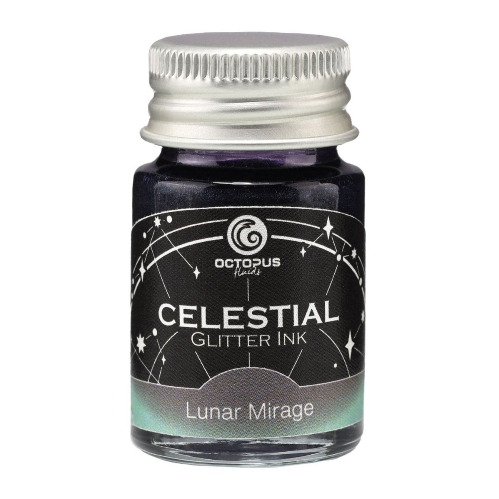 OCTOPUS CELESTIAL GLITTER INK 10ML LUNAR MIRAGE