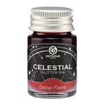 OCTOPUS CELESTIAL GLITTER INK 10ML STELLAR FLAME