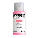 GOLDEN GOLDEN FLUID ACRYLIC 1OZ LIGHT MAGENTA