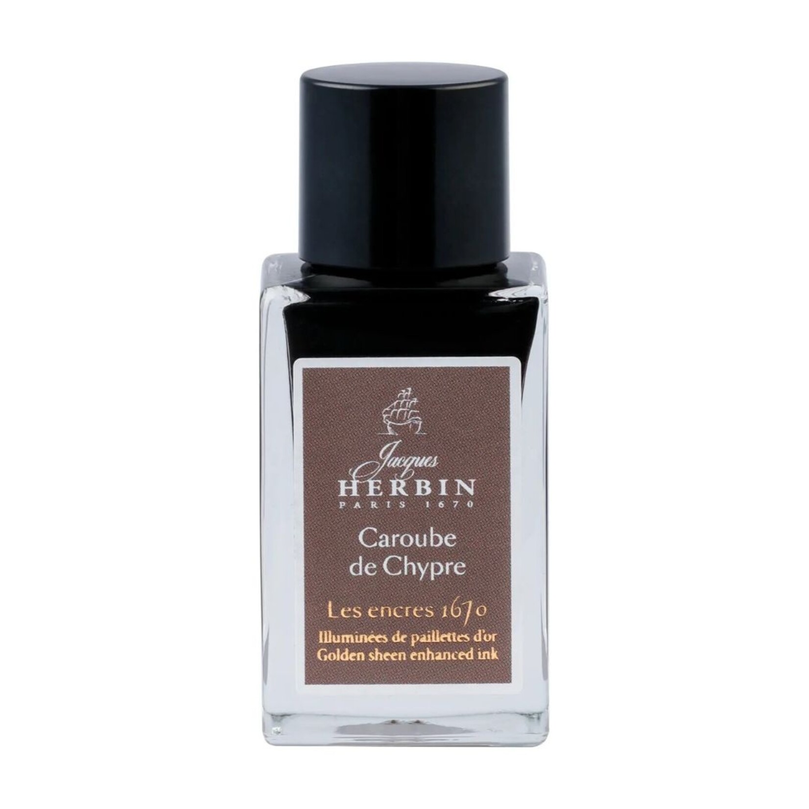 HERBIN 1670 INK 15ML CAROB FROM CYPRUS