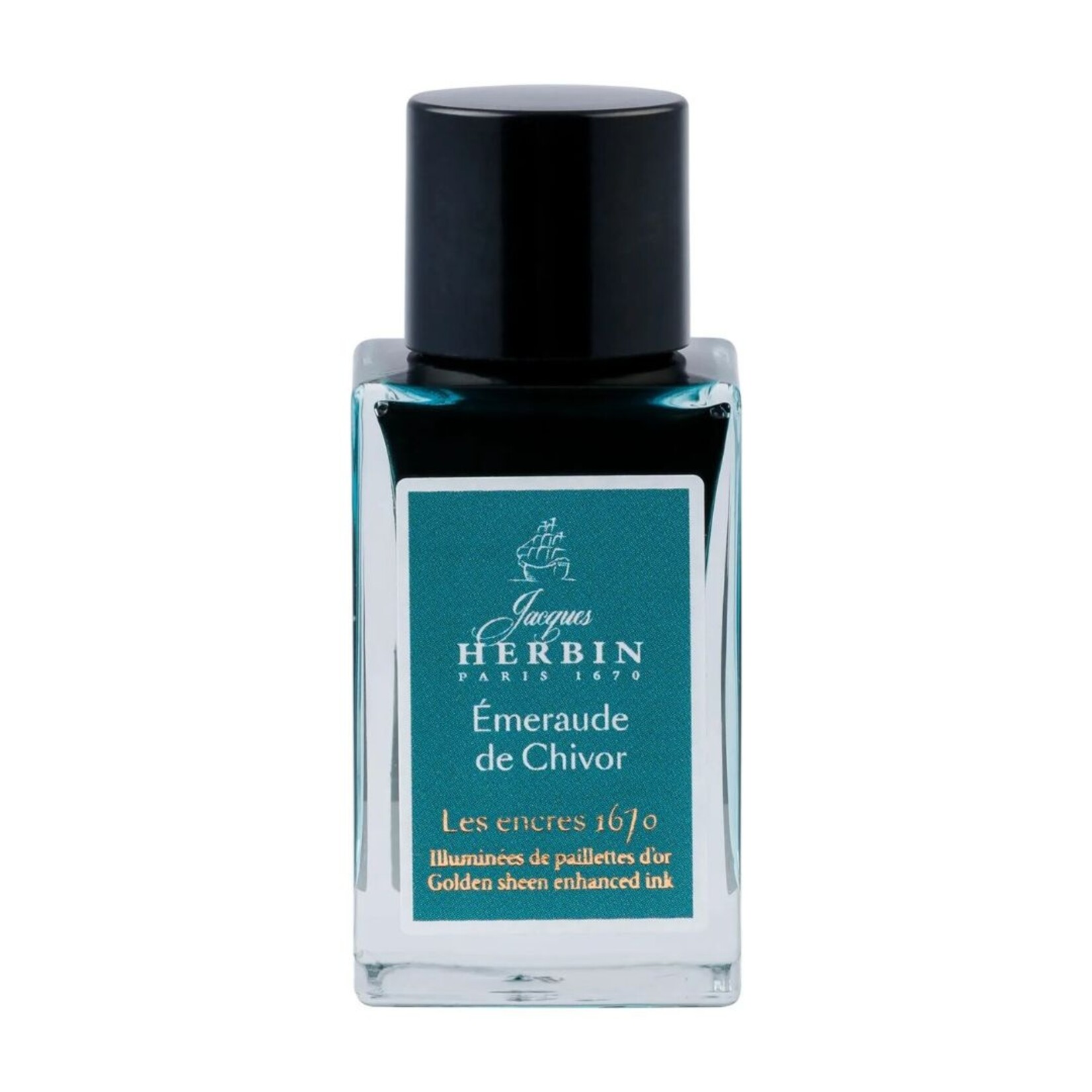 HERBIN 1670 INK 15ML EMERALD OF CHIVOR