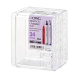 COPIC SKETCH EMPTY PLASTIC CASE W/ LID & DIVIDER 24/PCS