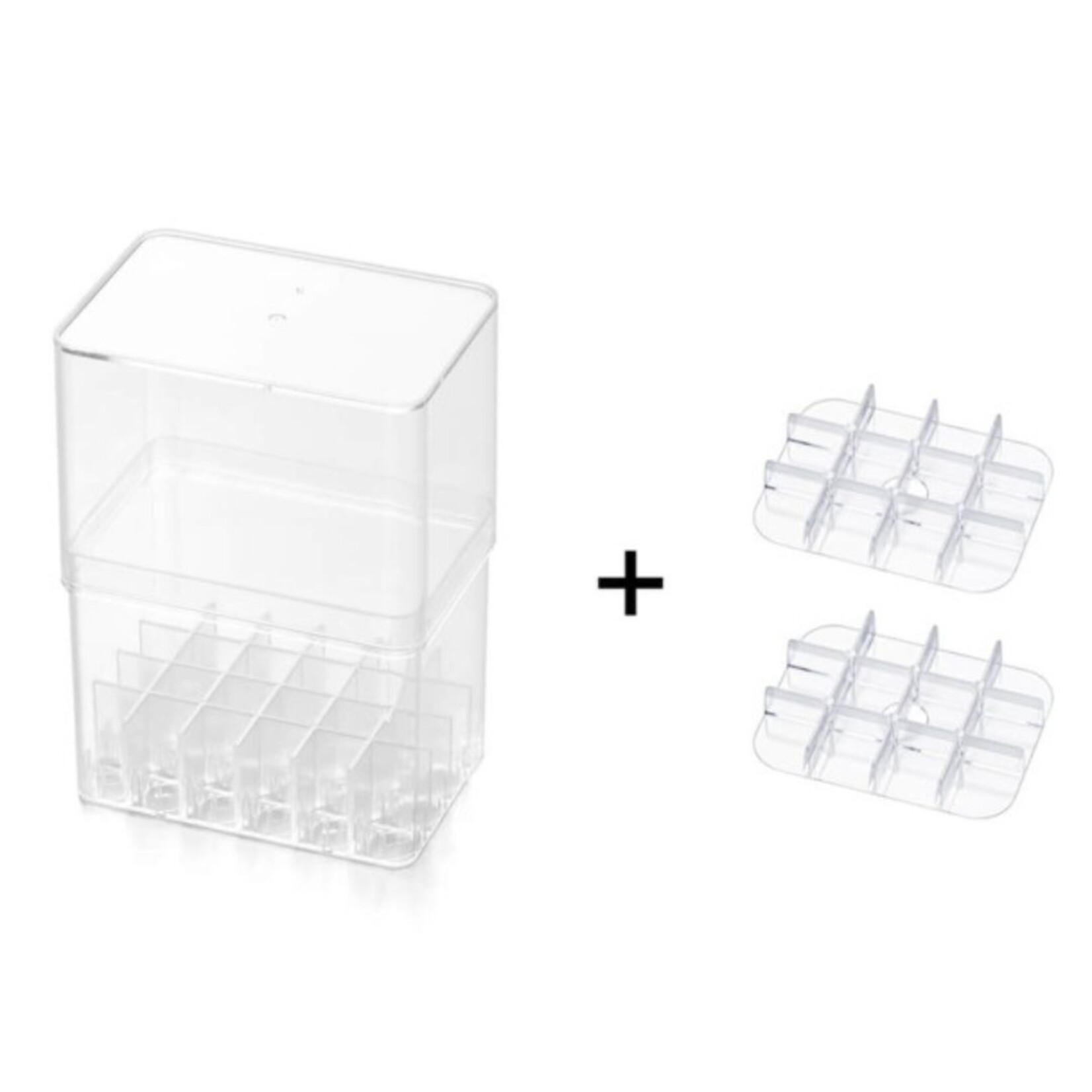 COPIC SKETCH EMPTY PLASTIC CASE W/ LID & DIVIDER 24/PCS