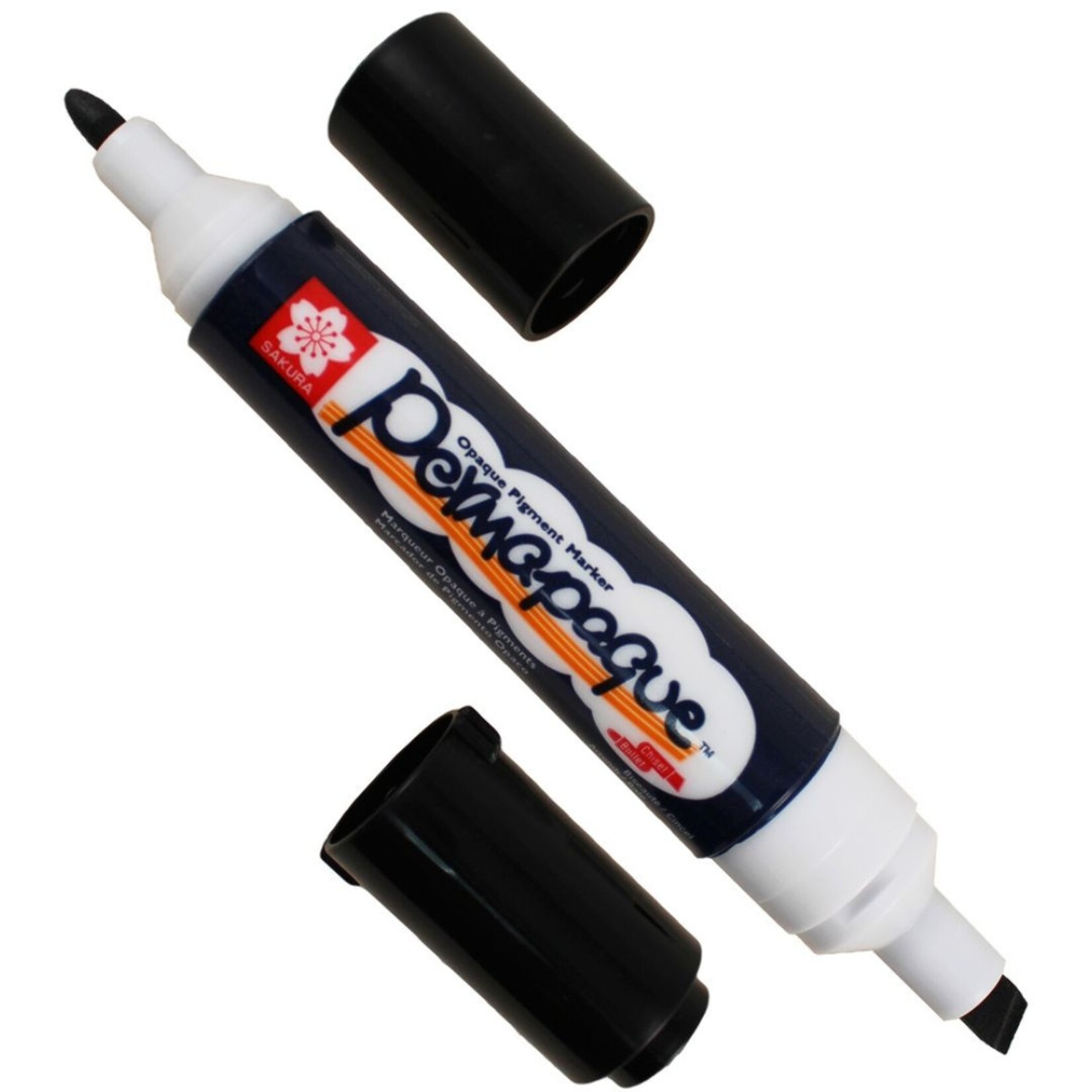 SAKURA PERMAPAQUE DUAL POINT PIGMENT MARKER BLACK