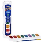 PRANG SEMI-MOIST WASHABLE WATERCOLOURS 8/SET GLITTER